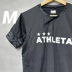 【美品】アスレタ　サッカーシャツ　ORei ブラック　M