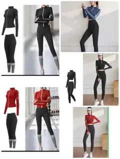 新品　本日限定SALE ５点セット　ヨガウェア　ジム　サイズＭ　⑨