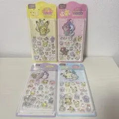 【新発売！】 ポケモン ポケピース CANDY BONBONシール 4種コンプ