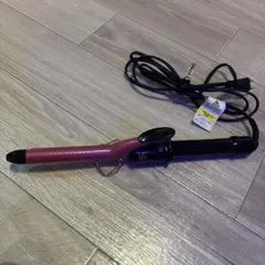 VS ヘアアイロン カールアイロン ピンク 動作OK コテ 巻き髪