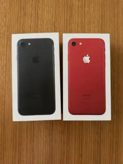 Apple iPhone 7 箱 × 2 付属品あり