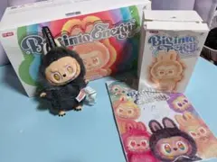 ラブブ シークレット エナジー POP MART 箱付き グレー 黒