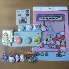 BT21 minini グッズセット クリアファイル 缶バッジ キーホルダーのサムネイル