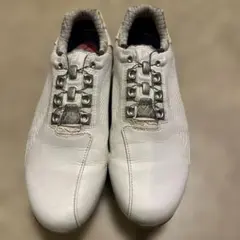 FootJoy ゴルフシューズ ホワイト スパイク付き