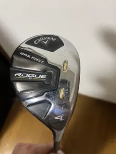 【超美品】キャロウェイ ROGUE ST MAX 4番ユーティリティ (4U) 飛ばしやすくて曲がりづらい、かなりやさしいクラブ。キャロウェイ