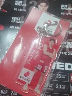 熊本ヴォルターズ　#12 保坂晃毅　アクリルキーホルダー