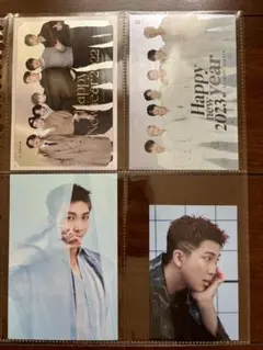 【匿名配送】 BTS ファンクラブ特典 ポストカード RM ４枚セット