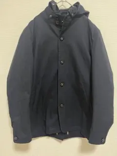 GLOSTER フード付きジャケット ネイビー