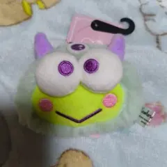 산리오 けろけろけろっぴ ぬいぐるみ キーホルダー 着ぐるみ ミラー付き 鏡