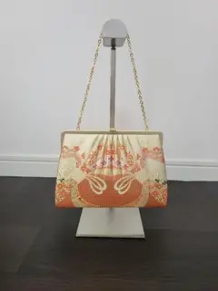 バッグ 和装 フォーマル 和装バッグ 和装小物 花柄 ゴールド 着物 兼用バッグ