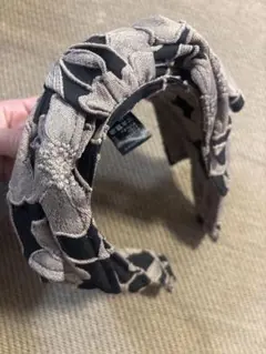 CA4LA 花柄刺繍カチューシャ