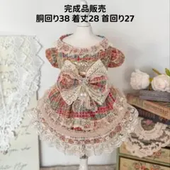 完成品販売 犬服 猫服 ハンドメイド ワンピース わんちゃん - メルカリ