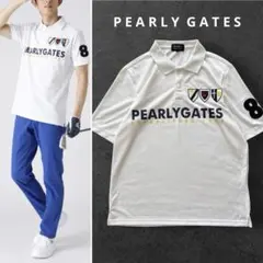 PEARLY GATES パーリーゲイツドライ 半袖ポロシャツ ゴルフ 吸収速乾