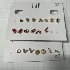 GAP ギャップ　ピアス　クリスマス