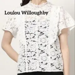 Loulou Willoughby ルルウィルビー レース　フリル　ブラウスのサムネイル