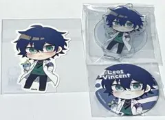 にじさんじ　ぷち　にじぷち　ステッカー　缶バッジ　アクスタ　レオス