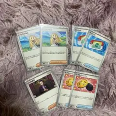 ボスの指令 1枚リーリエの決心 2枚 ポケパッド 2枚 エネルギーコイン2枚