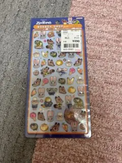 ボンボンドロップシールmini ズートピア