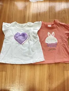 simple Free キッズ Tシャツ 2枚セット 80サイズ