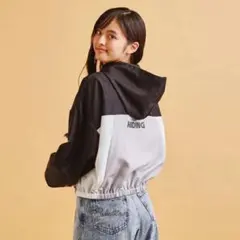 ピンクラテ(PINK-latte) 配色切替ブルゾン160