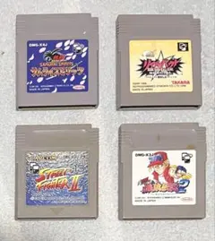 ゲームボーイ　格ゲー　４本セット
