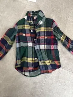 baby GAP チェック柄長袖シャツ 12-18ヶ月
