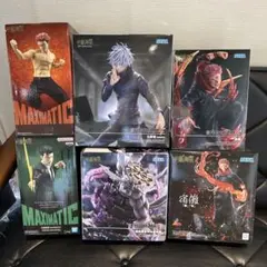 呪術廻戦フィギュアセット MAXMATIC & FIGURIZM 6体セット