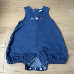 cottoli ロンパース 80 ブルー