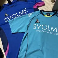 SVOLME 青 XL、緑Lスポーツウェア シャツ