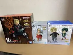 一番くじ 僕のヒーローアカデミア -更に向こうへ- B賞　E賞　G賞　セット