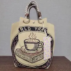 D.KELLY/ ニットパラコードトートバッグ ブレンド珈琲