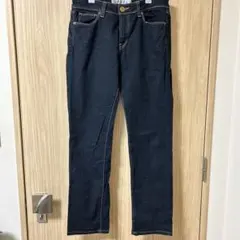 スリムフィットデニムパンツ　ブラック　サイズ27