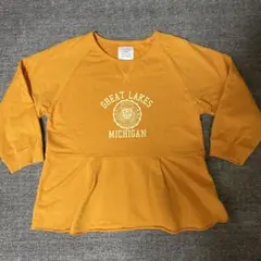 CIAOPANIC TYPY 裾フレア　カレッジスウェット　140-150