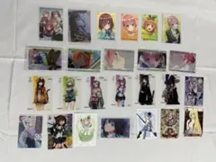 【まとめ売り】【値下】カード 五等分の花嫁　HEAVEN BURNS RED 等