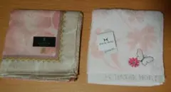 ブランド　新品　２枚　ハンカチ　＆　タオルハンカチ