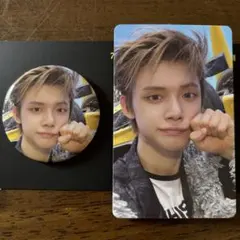 TXT ヨンジュン Weverse GB 特典 トレカ 缶バッジ 2点セット