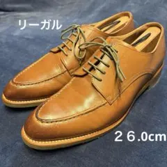 REGAL リーガル V302 Uチップトゥシューズ ブラウン　２６.0cm