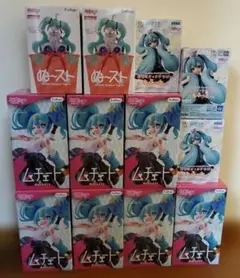 初音ミク プライズフィギュア 12個 まとめ売りのサムネイル