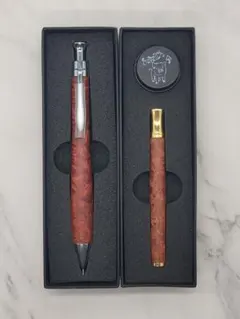 工房楔 黒柿孔雀杢 芯ケース 極上 上杢 工房楔 黒柿孔雀杢 芯