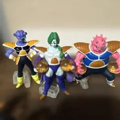 ドラゴンボールHG　フリーザ軍　3体　ザーボン&ドドリア&キュイ