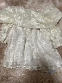 ナイスクラップ　オーガンジー　オフショル 新品未使用