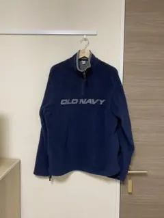 オールドネイビー　ハーフジップ　フリース