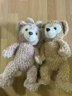 ダッフィー&シェリーメイ　ぬいぐるみ