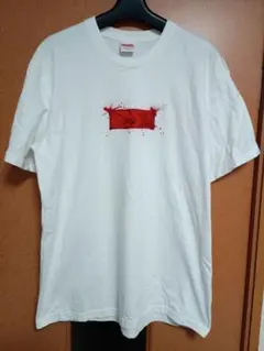 未使用品 Supreme 11SS 東日本大震災チャリティ 旭日旗ボックスT M