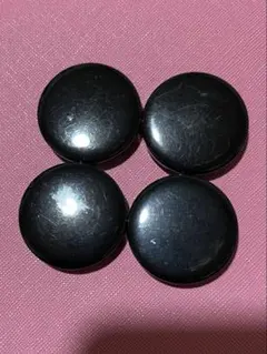 ボタン　ブラック