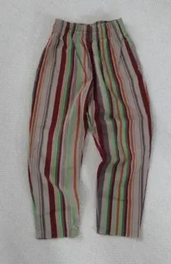 MARKET'S BIGFIELD ストライプ ロングパンツ　130