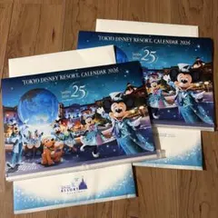 東京ディズニーリゾート　カレンダー2026 2点