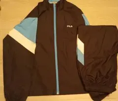 FILA ジャージ上下セット ブラック ブルー