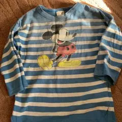 デニム&ダンガリー　ミッキーロンＴ120
