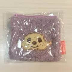 モンチッチ スクエアポーチガチャくすみカラーver パープル